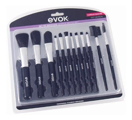 Set  De Brochas Evok A019-8522