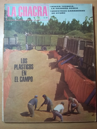 Revista La Chacra N° 416 Julio 1965 Los Plasticos Del Campo