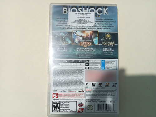 Bioshock: The Collection Nintendo Switch (Usado)