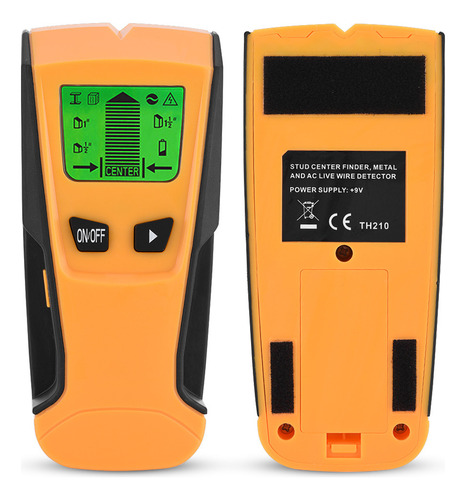 3 En 1 Vivo Detector De Alambre Perno De Madera Centro De La