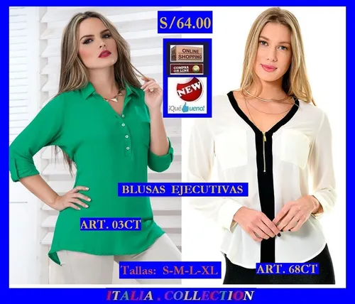 vendedor reparar métrico Blusas Para Secretarias, Blusas Ejecutivas De Oficinas 2018 en venta en  Lima Lima por sólo S/. 64.00 - OCompra.com Perú