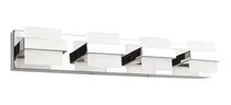 Comprar Lámparas De Pared 4 Luces Modernas Para Baño De Acero