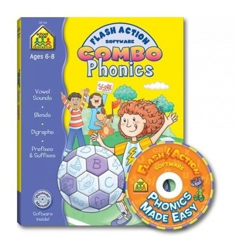 Phonics Flash Action Software & Workbook / Comercial Greco 