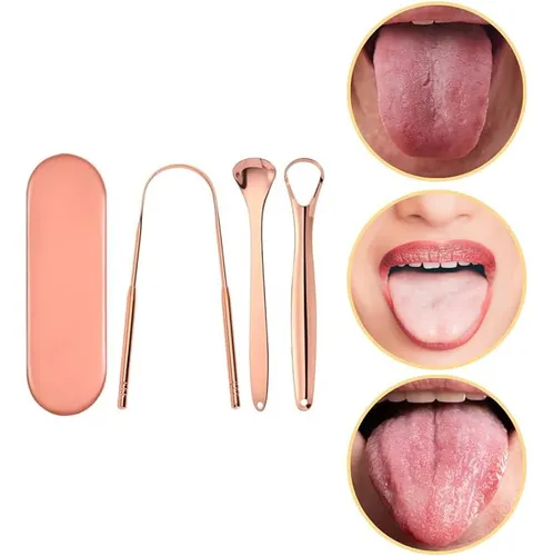 comprar Pack 3 Limpiador Lingual De Cobre Ayurvedico Raspador Lengua
