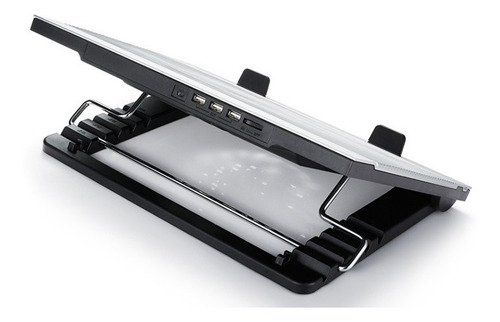 Imagen 6 de 7 de Enfriadores Para Portátil Deep Cool N9 (cooler)