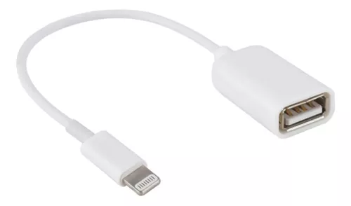 GENERICO Adaptador Lightning A Usb 3.0 Para iPhone iPad Otg