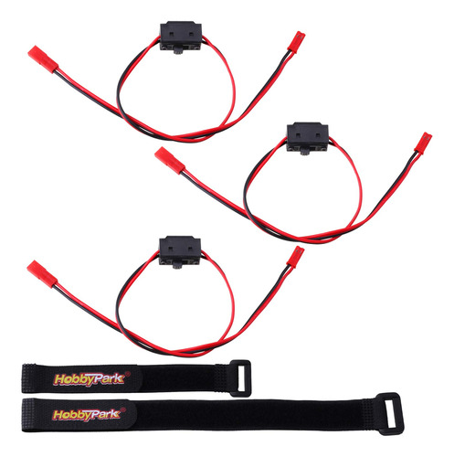 Hobbypark - Interruptor De Encendido Con Conectores Jst Para