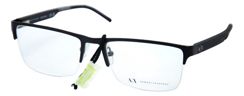Armazones Armani Exchange Ax1026l Marcos Anteojos Hombre Ver Negro