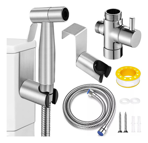 A Ducha Bidet Acero Inoxidable Wc Inodoro Alta Calidad