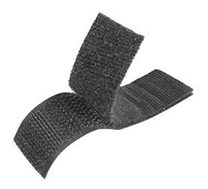 1 Metro Velcro Negro 25 Mm