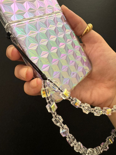Correa Universal Simil Casetify Crystal Funda De Celulares