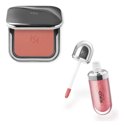 Kiko Milano Gloss 3d Hydra 17 + Blush K. Milano Unlimited 03
