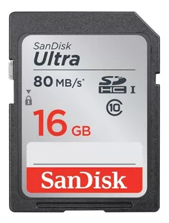 Tarjeta de memoria SanDisk SDSDUNC-016G-GN6IN Ultra 16GB