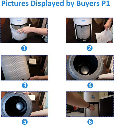 Reemplazo Del Filtro Purificador De Aire Tablenco 3 En 1 ...