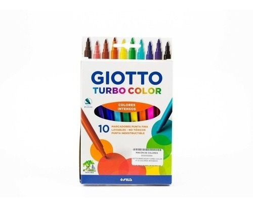 Marcador Turbo Color X10 - Giotto - Pack X6