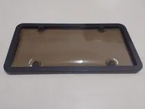 Comprar Porta Placas Ahumadas Con Aro Negro 