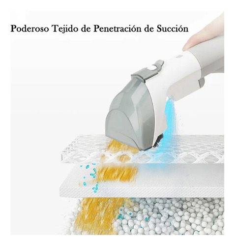 Kincebra aspiradora lava alfombra tapicería de inyección succión 550w 1.8L con 6 conectores intercambiables