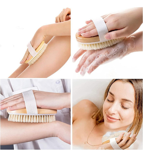 Set Cepillo Facial Y Cepillo Corporal Ovalado Exfolia