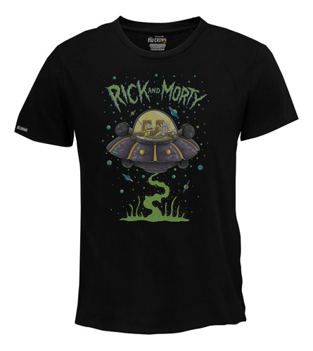 Camiseta Premium Hombre Rick Y Morty Serie Película Bpr2