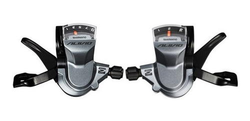 Imagem 2 de 3 de Alavanca De Câmbio Shimano Alivio Sl-m4000 3x9 Velocidades