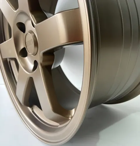 Rodas Bronze Te37 Aro 17 Taludas Furação 5×114 Importadas Bronze Acetinhado