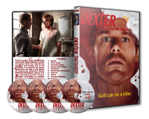 Dexter Serie Completa En Dvd Latino