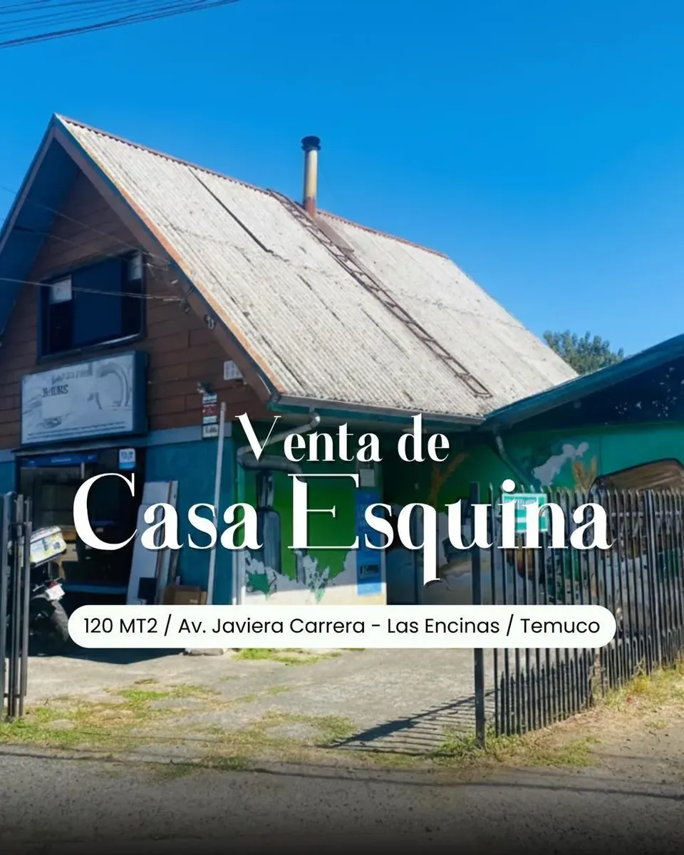 Imagen 2 de 14 de Vendo Casa Temuco Excelente Sector Temuco