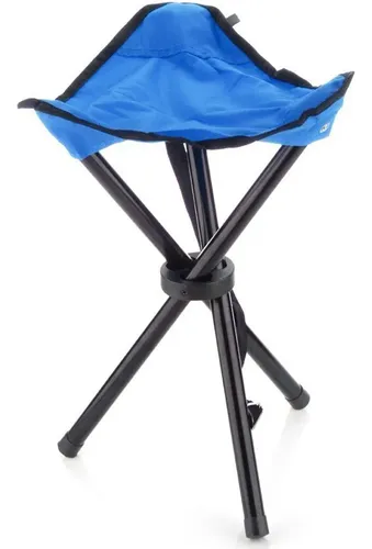 Silla Taburete Plegable Para Camping Trekking Pesca