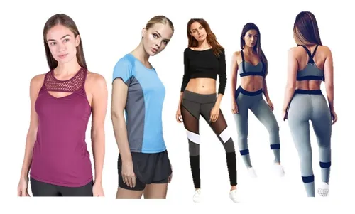 Lote Ropa Deportiva Mujer 50 Piezas.