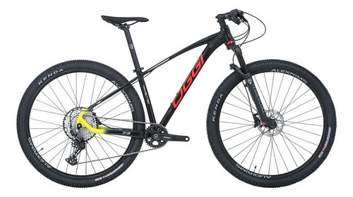 Bicicleta / Mtb / Aro 29 / Oggi / Big Wheel 7.3 Cor Preto / Verm Tamanho do quadro 15