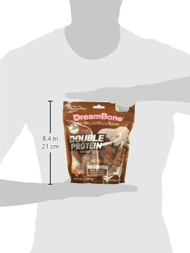 Dreambone Double Protein Chews Hechos Con Pollo Real, Y De