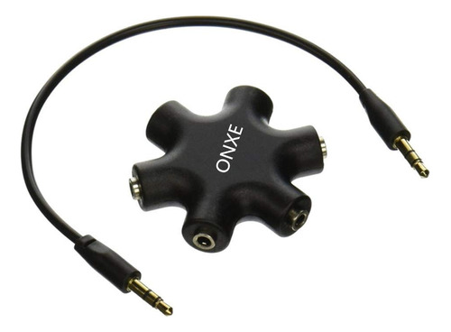 Onxe Divisor De Auriculares Múltiples, Adaptador De Audio De