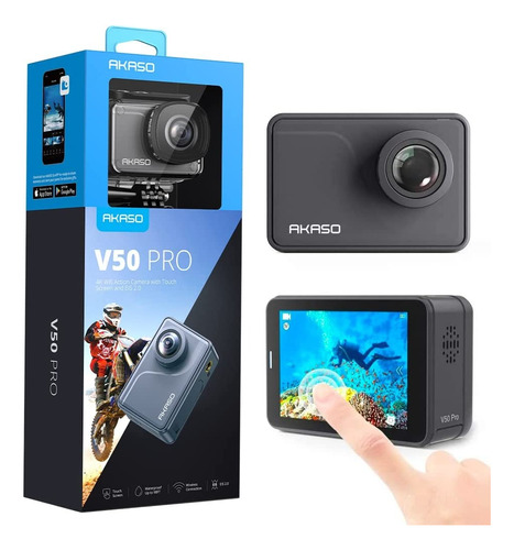 Cámara Deportiva Akaso V50 Pro Native 4k 30fps 20mp Wifi Eis