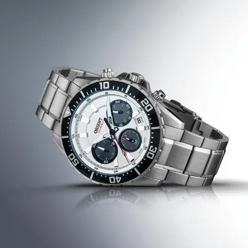 Relógio Orient Panda Solartech Vidro Safira Mbssc288 S1