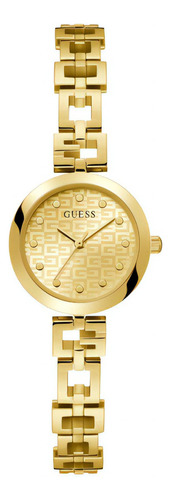 Reloj Guess Mujer Dama Casual Ladies Dress Sport Color De La Correa Dorado