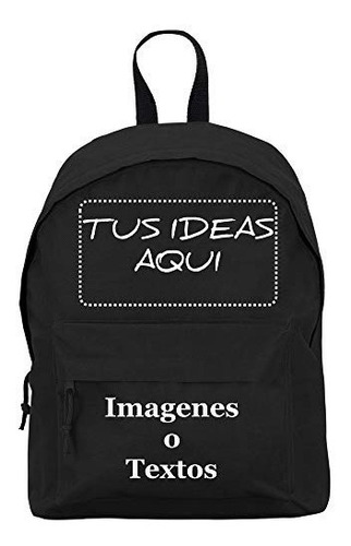 Mochila Personalizada Con Bolsillo Sámano 