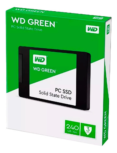 Disco Solido Ssd Western Digital 240gb 2.5'' 7mm Sata Green