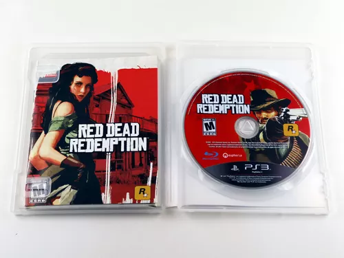 Jogo de Playstation 3 (PS3) Original - Red Dead Redempt