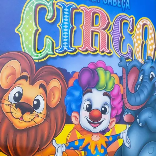 Quebra-Cabeça Cartonado o Circo 100 Peças Pais e Filhos