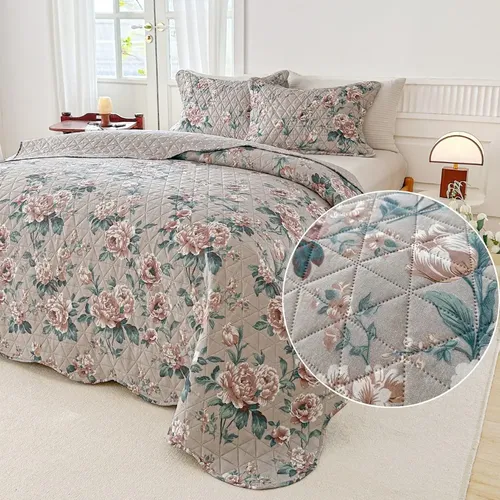 Kit Colcha King Bouti Cobre Leito Estampado 3 Peças Rós Ros — R$ 78,90 em Mercado Livre, 61% OFF