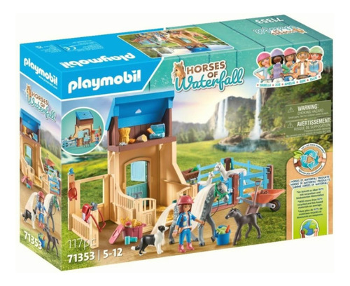 Playmobil 71353 Establo De Caballos Con Amelia Y Whisper