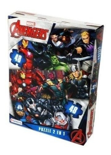 Puzzle Avengers X 2 Rompecabezas 48 Piezas Marvel 03440