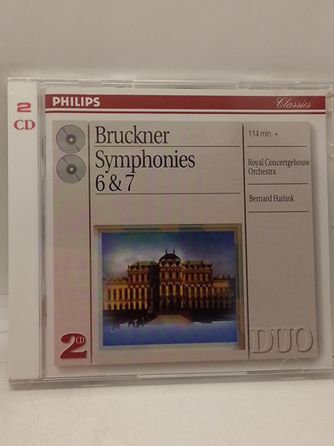 Bruckner Symphonies 6y7 Cdx2 Nuevo 