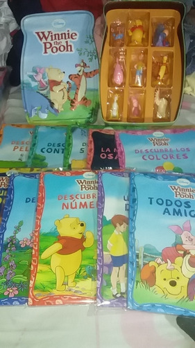 Colección Winnie The Pooh 2011 Libro Más Muñeco En Caja Meta