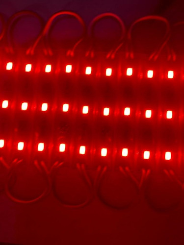 Modulo Led Piraña 3 Led Smd Adhesivo Rojo-verde-blanco