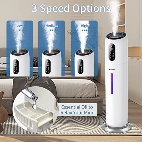 Humidificador Habitación Grande, 9l, De Llenado Superi