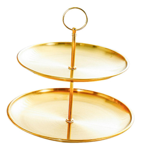 Soporte Para Pasteles, Bandeja De Torre Para Servir, 2 Capas