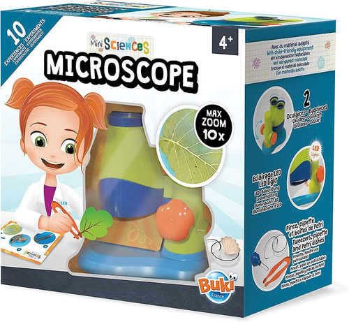 Buki - 9003 - Mini Ciencias - Microscopio Para Niños