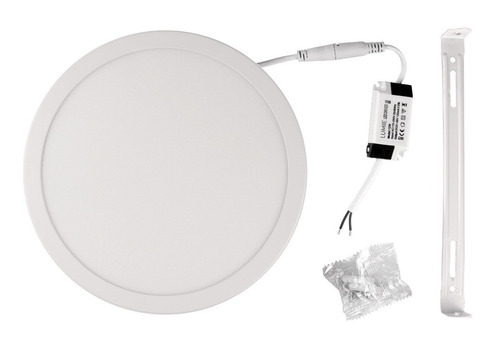 Imagen 6 de 8 de Plafon Led 18w Techo Aplicar Lampara Redondo
