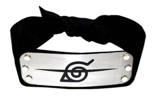 Imagen 3 de 7 de Banda Y Collar Itachi Uchiha 3 Circulos Set Naruto Akatsuki